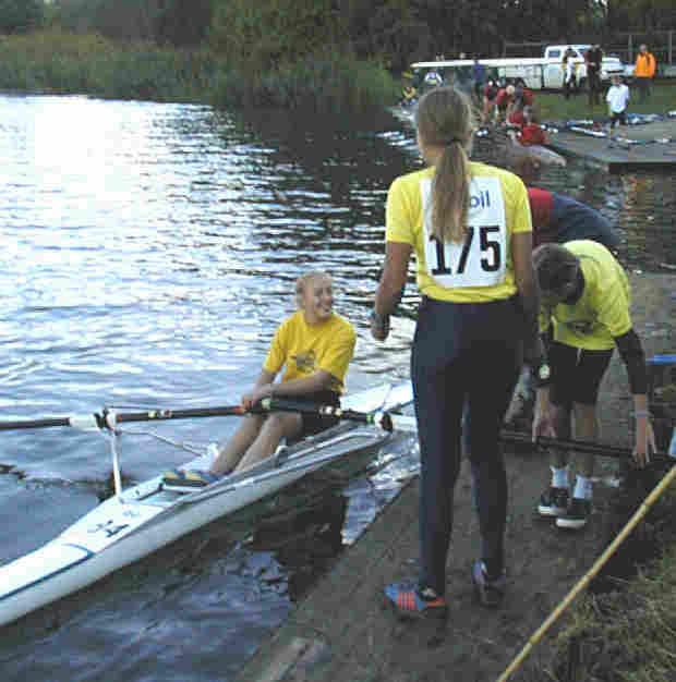 Sabrinas erstes Einerrennen