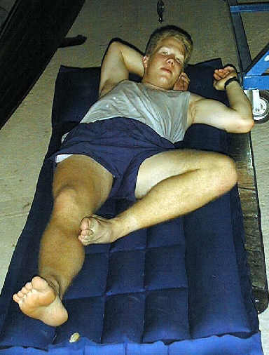 Markus schlft