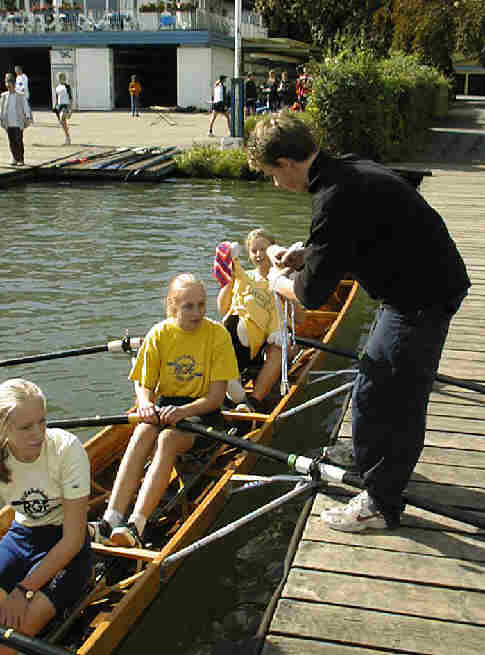Linnea, Sabrina, (Silvester) und Inken
