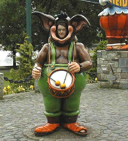 David macht sich zum Horst