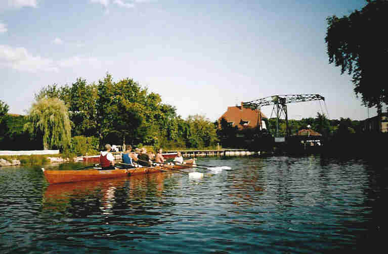 Idylle mit Hebebrcke