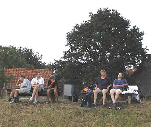Auf der Bank