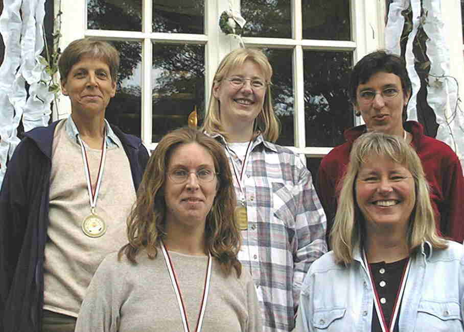 Brbel, Ilka, Silvia, Birgit und Uta