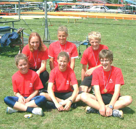 Viktoria, Sabrina, Henrike, Marie, Matthias, Peter