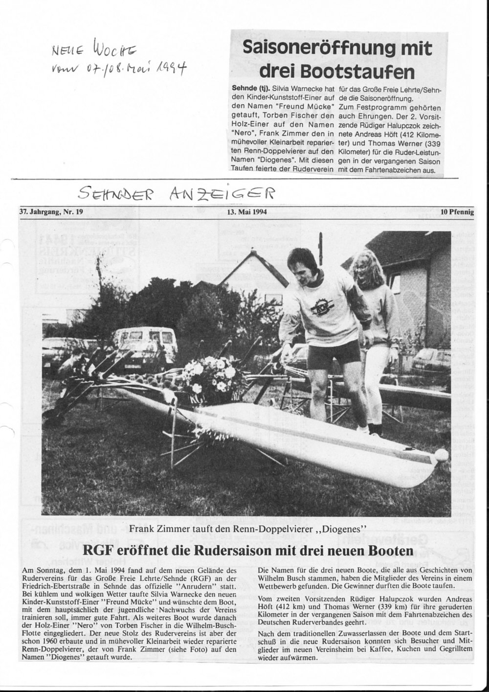 1994 Anrudern 