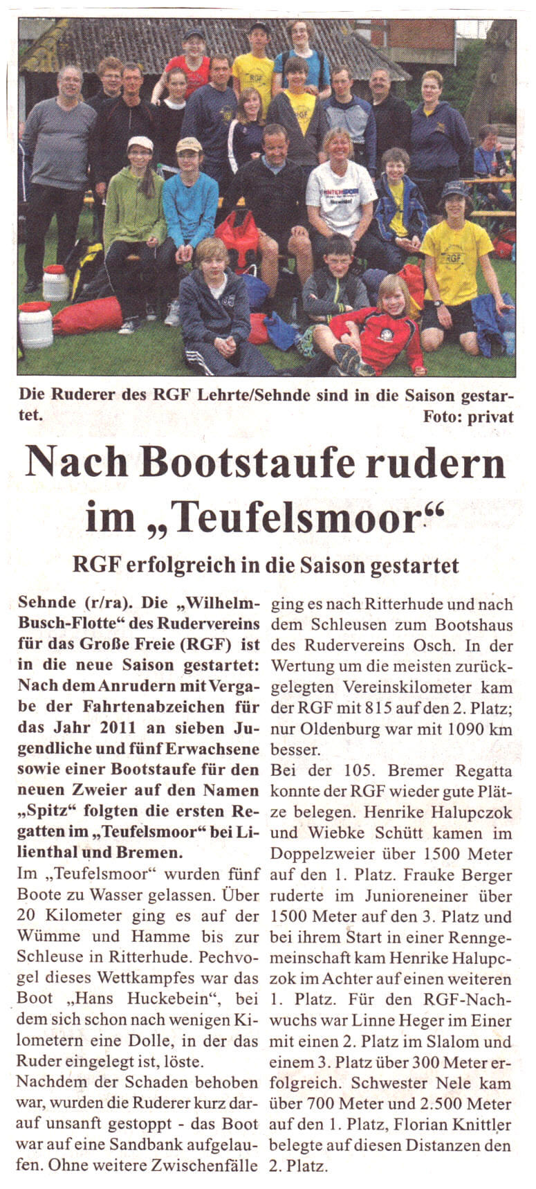 2012: Teufelsmoorrallye