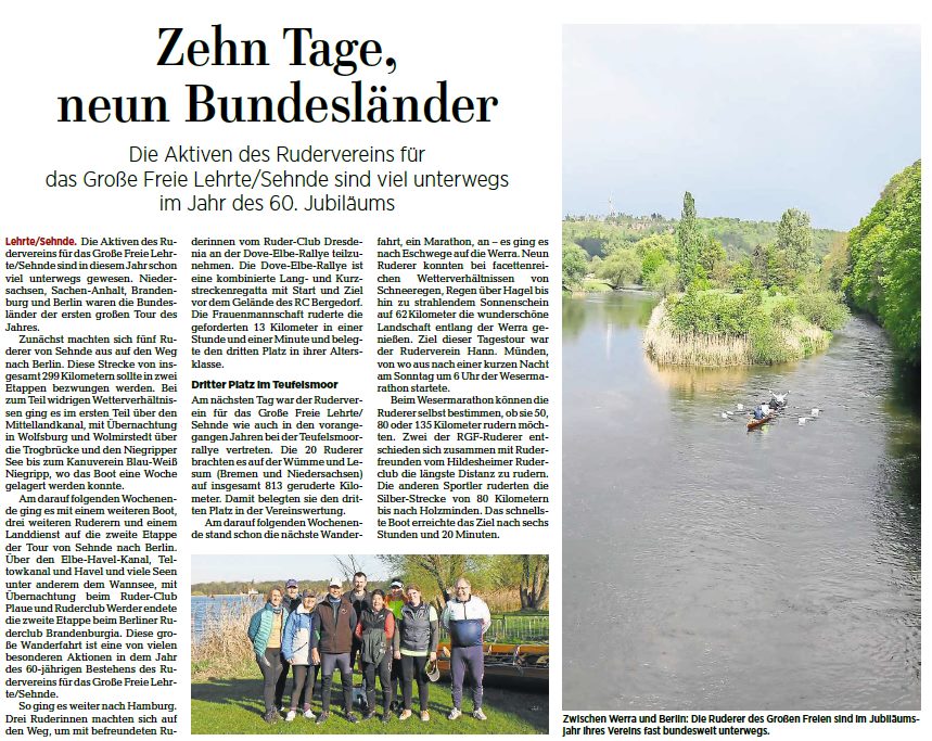 2018 Wanderfahrten